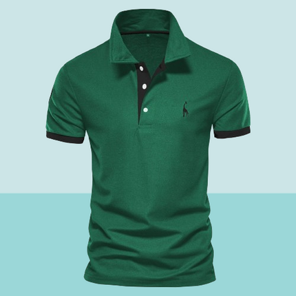 Men's Ralph Polo Shirt Green Polo Shirts