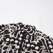 Tatiana™ | Printed Lace-up Waist-Cinching Dress Dress