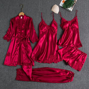 Kiera | Luxurious Pyjama Set Red