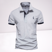 Men's Ralph Polo Shirt Grey Polo Shirts