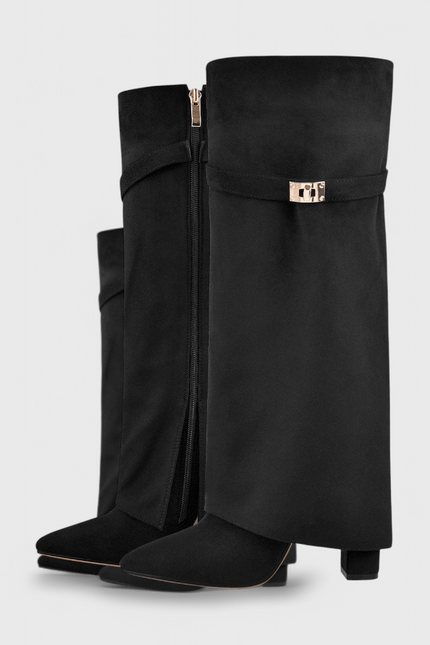 Raya Sleek Everyday Boots Black Boots