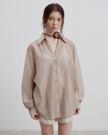 Serena™ | Summer Thin Longsleeves Blouse