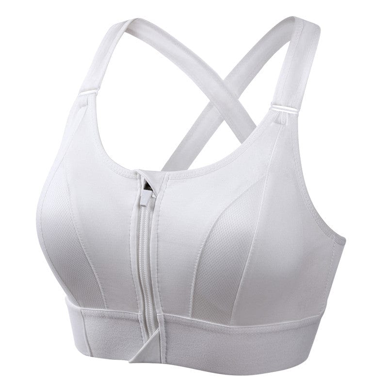 Comfort Support Sports Bra White Bra