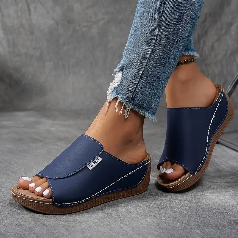 Carmen | Orthopaedic Pain Relief Shoes Blue Women Sandals