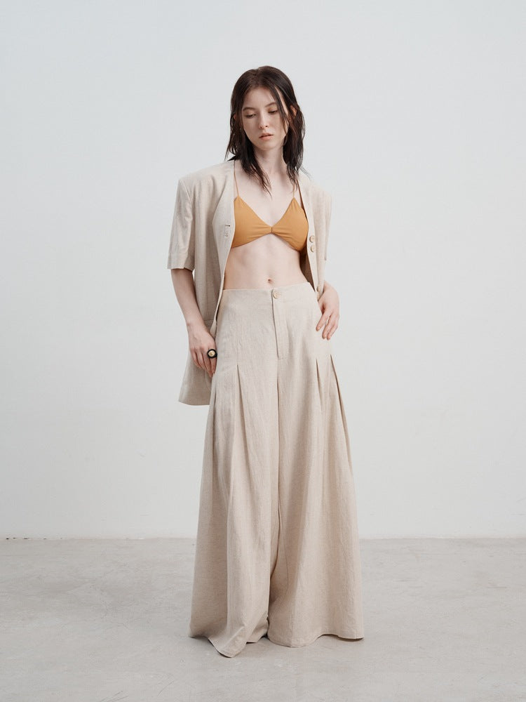 Adele Loose and Casual Long Pants for Effortless Summer Style