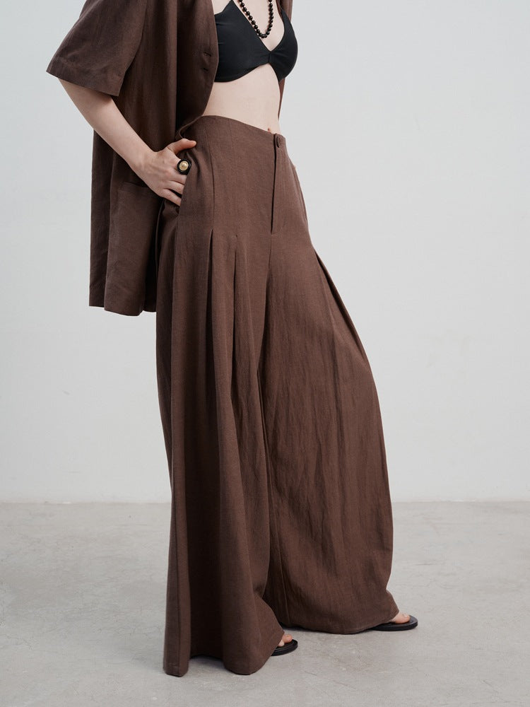 Adele Loose and Casual Long Pants for Effortless Summer Style