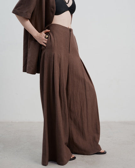 Adele Loose Casual Long Pants for Effortless Summer Style