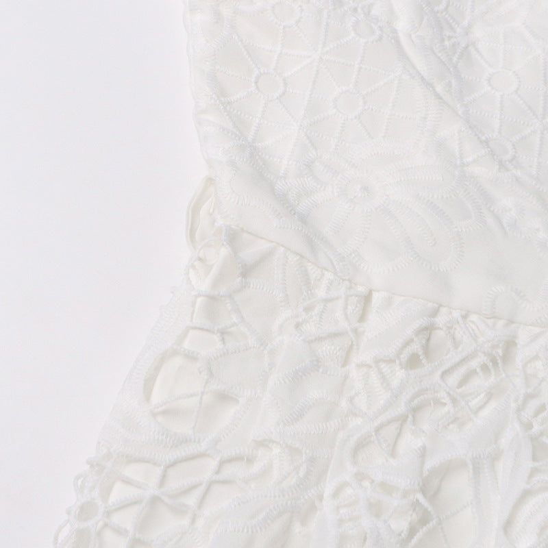 Nerissa™ | Embroidered Lace Midi Dress Dresses
