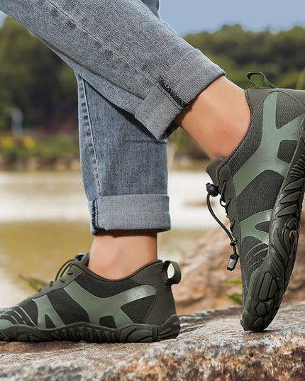 Men's Breathable Hiking Shoes Dark green Hiking Shoes