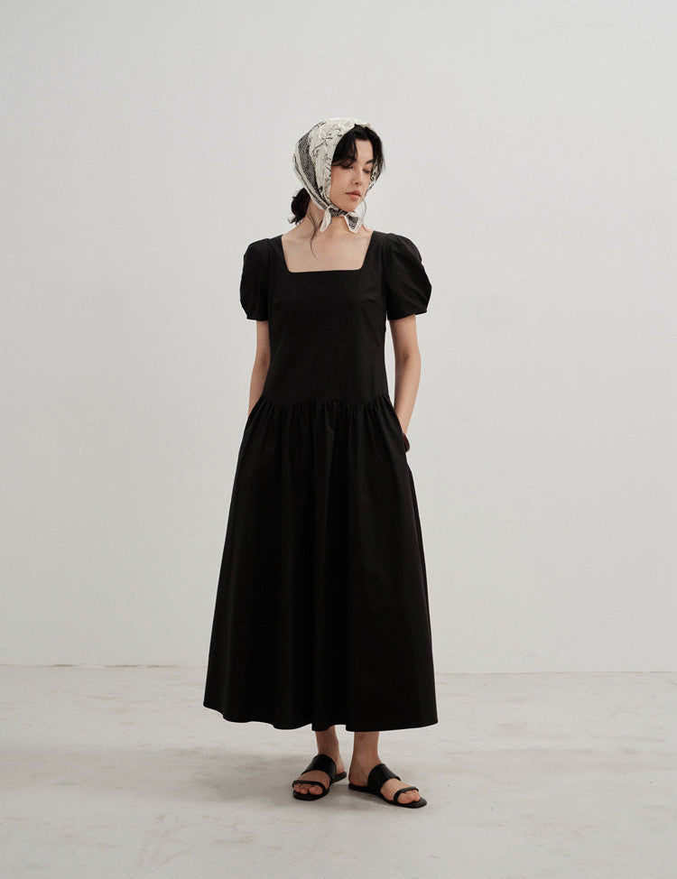 Astrid™ | Puff Sleeve Square Neck Dress Dresses