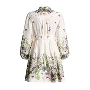 Nicole™ | Lantern Sleeve Floral Dress Dresses