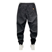 Japanese-Style Retro Workwear Jogger Pants Pants