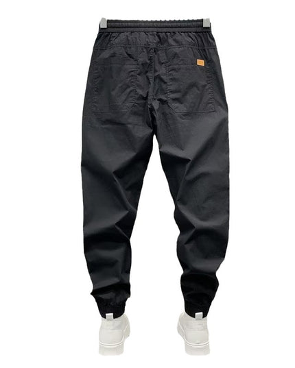 Japanese-Style Retro Workwear Jogger Pants Pants