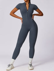 Women's Sportswear Gym Jumpsuit Deep Blue Jumpsuit