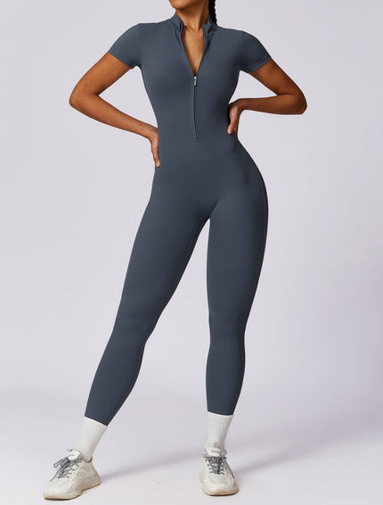 Women's Sportswear Gym Jumpsuit Deep Blue Jumpsuit