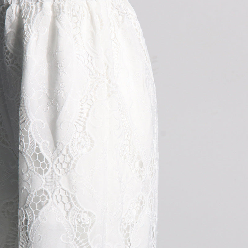 Talia™ | Lapel Embroidered Tummy-Tucking Suit Dresses