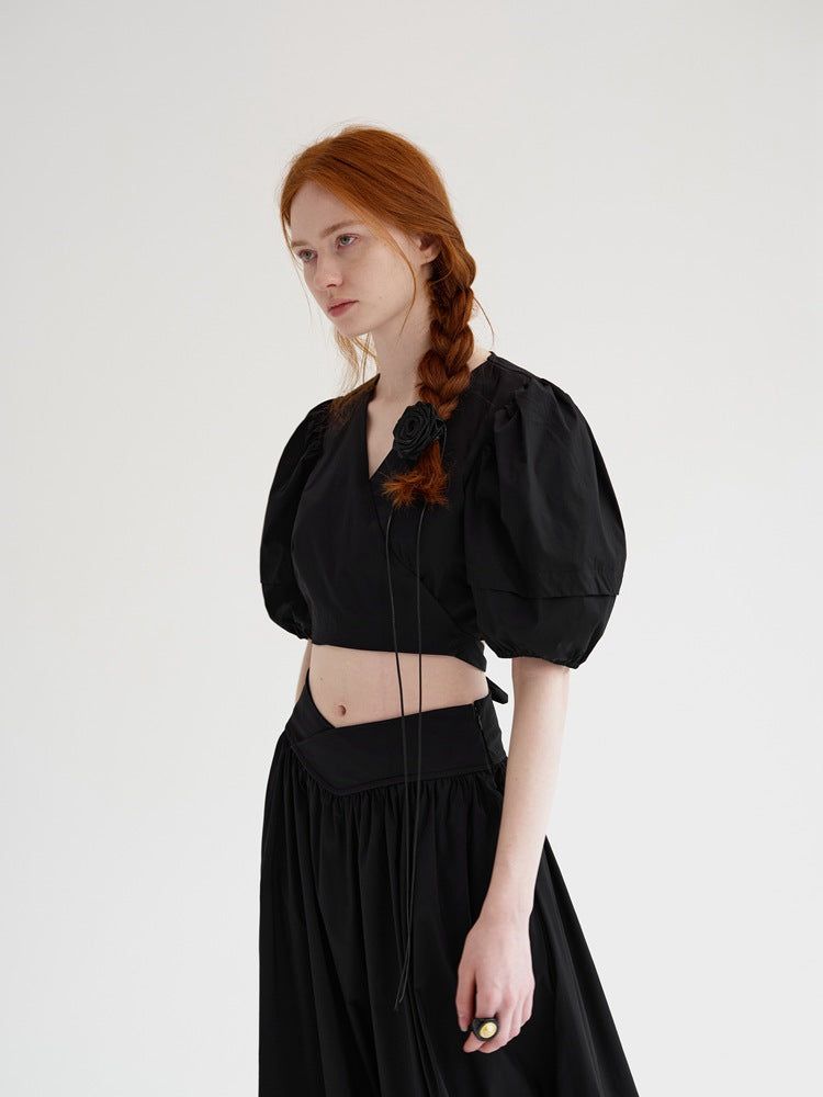 Emmeline™ | Summer Black Lady Suit Dresses
