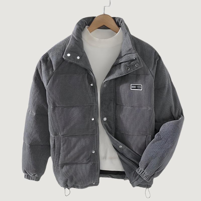 Classic Corduroy Jacket Grey Men > Coats > Jacket