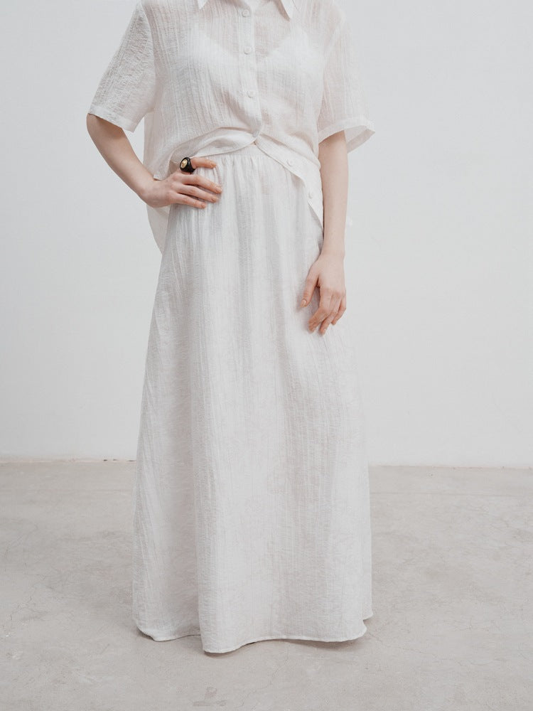 Giana™ | Romantic Drape Long Skirt Dresses