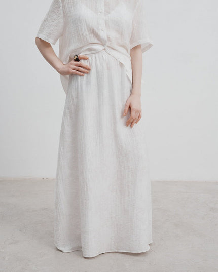 Giana™ | Romantic Drape Long Skirt Dresses