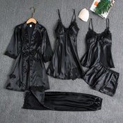 Kiera | Luxurious Pyjama Set Black