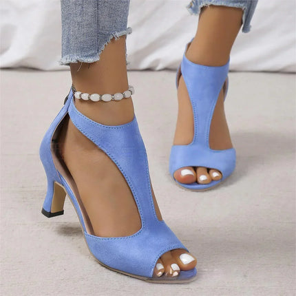 Serena | High Heel Shoes Blue