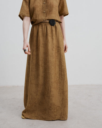 Giana™ | Romantic Drape Long Skirt Dresses
