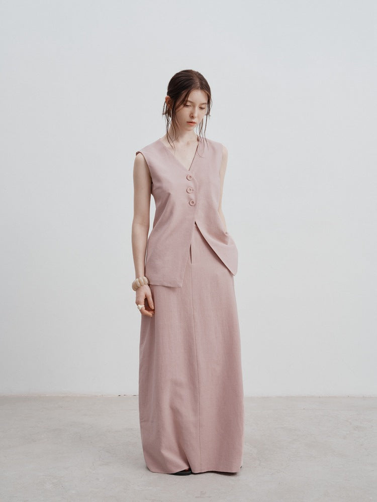 Beatrix™ | High Waist Long Skirt Dresses