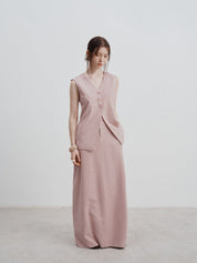 Beatrix™ | High Waist Long Skirt Dresses