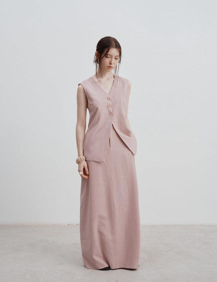 Beatrix™ | High Waist Long Skirt Dresses
