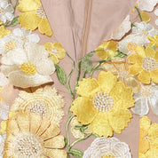 Emilia™ | Floral Puff Sleeve Midi Dress Dress