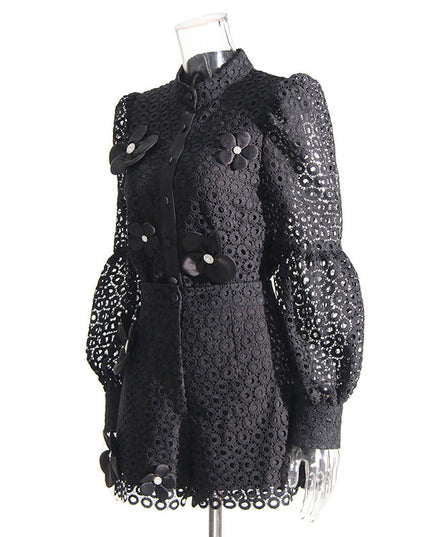 Selah™ | Hollow Flower Leg-Lengthening Suit Dresses