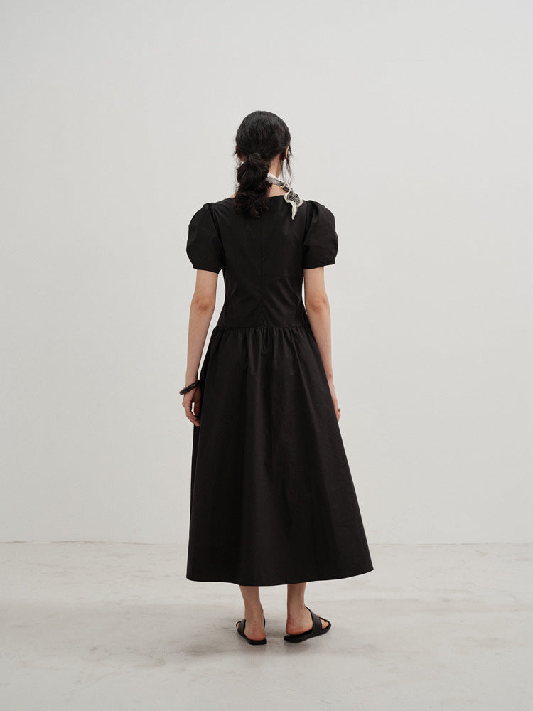 Astrid™ | Puff Sleeve Square Neck Dress Dresses