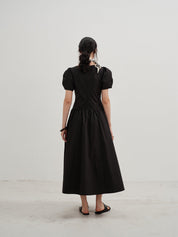 Astrid™ | Puff Sleeve Square Neck Dress Dresses