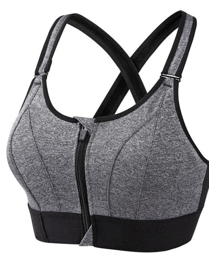 Comfort Support Sports Bra Gray Bra