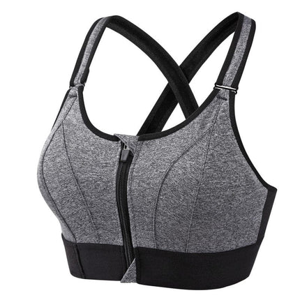 Comfort Support Sports Bra Gray Bra