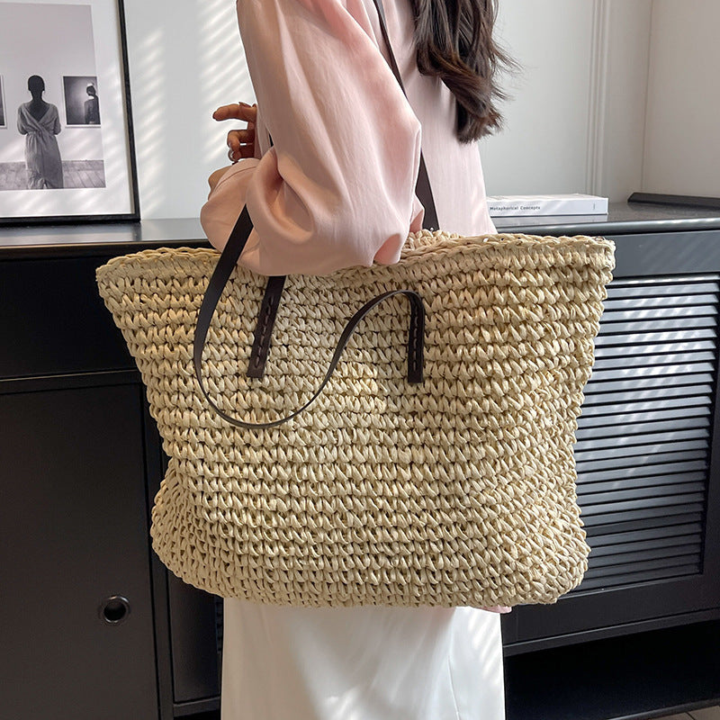 Women's Summer Woven Shoulder Bag Shoulder Bags