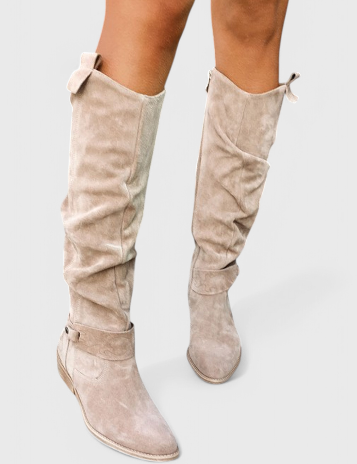 Celine Retro-Inspired High Boots Boots