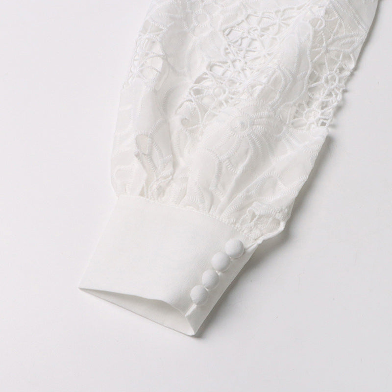 Nerissa™ | Embroidered Lace Midi Dress Dresses