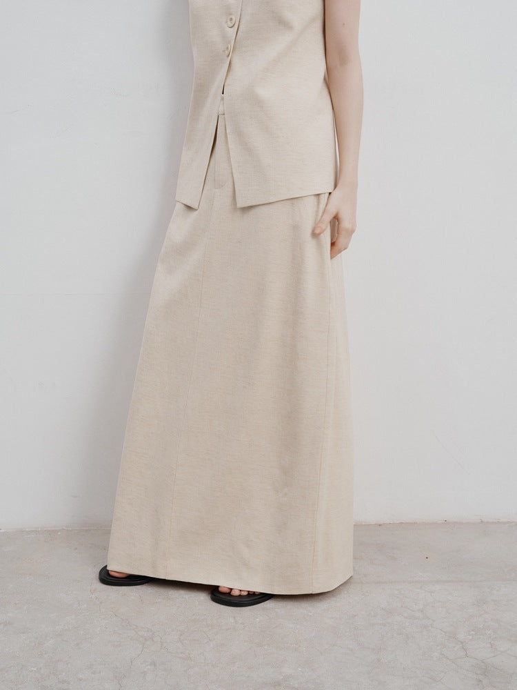 Beatrix™ | High Waist Long Skirt Dresses