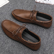 Liam | Comfortable Casual Leather Shoes Brown Shoes