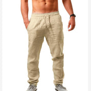 Marty | Stylish Trouser Beige Broeken