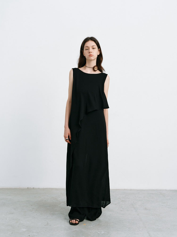 Cassia™ | Temperament Sleeveless Long Dress Dresses