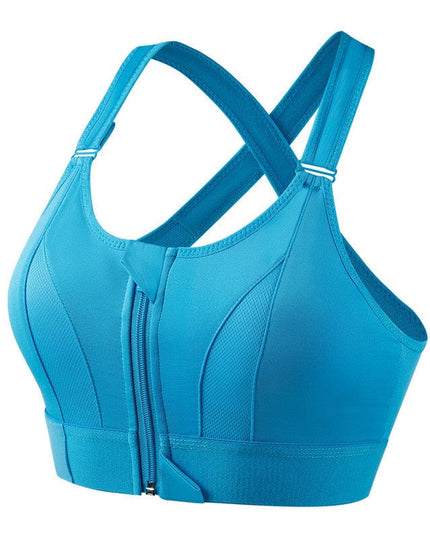 Comfort Support Sports Bra Blue Bra