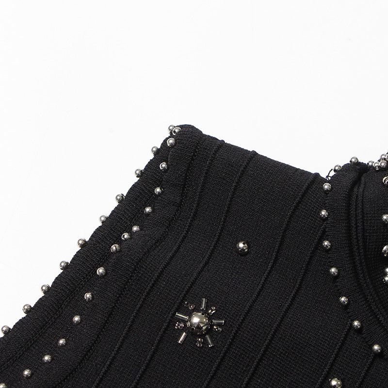 Nova™ | Curve Enhancing Beaded Elastic Dress Dresses