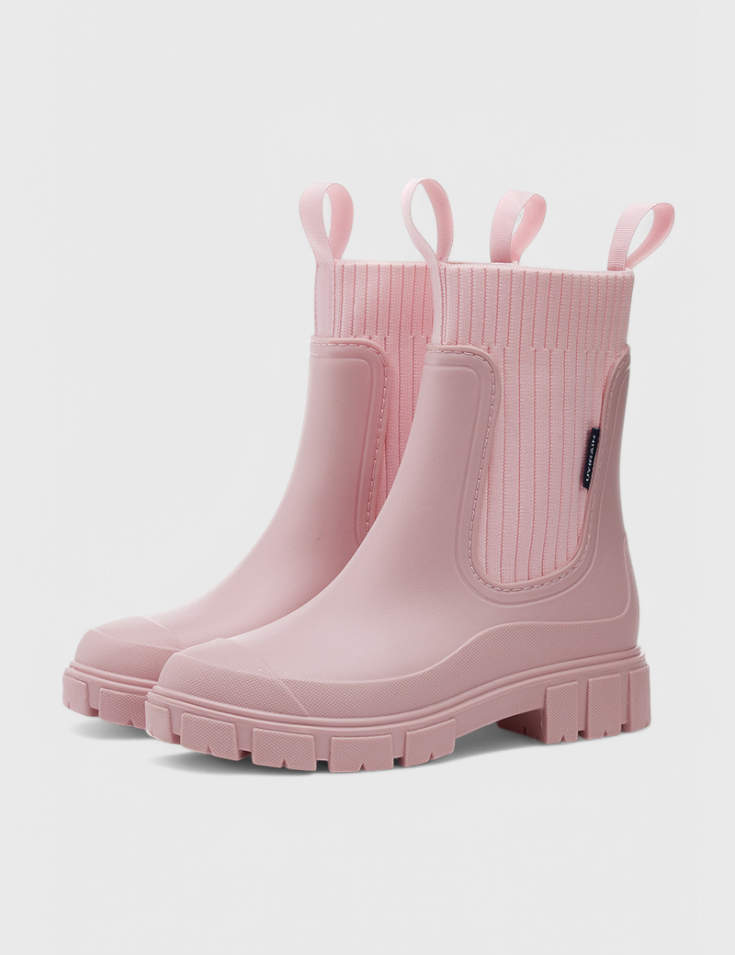 Maelie Waterproof Chelsea Boots Rose Boots
