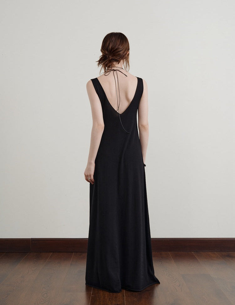 Keira™ | Slimming Backless Long Dress Dresses