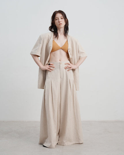 Adele Loose Casual Long Pants for Effortless Summer Style
