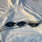 Harajuku Eye Patchwork Hoodie Men's Hoodie