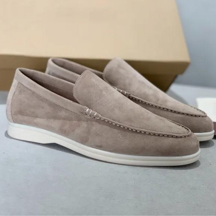 Stefano | Suède Loafers Gray Loffers